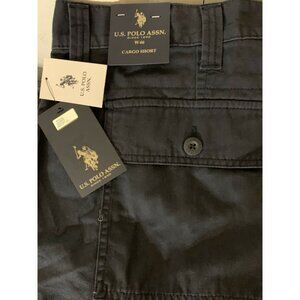 New US‎ Polo Assn. Cargo Shorts Men’s Sz 46 Blue NWT